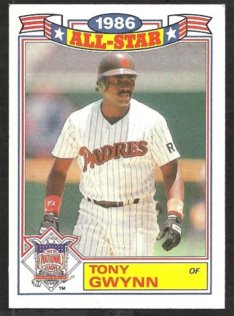 tony gwynn 1987 topps card