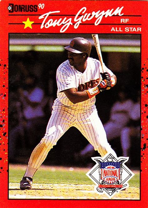 tony gwynn baseball card 1990