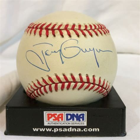 tony gwynn signed baseball