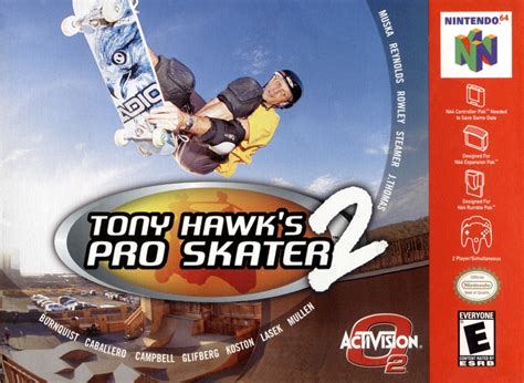 tony hawk's pro skater 2 n64 rom