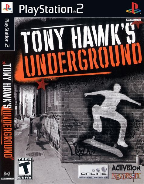 tony hawk's underground ps2