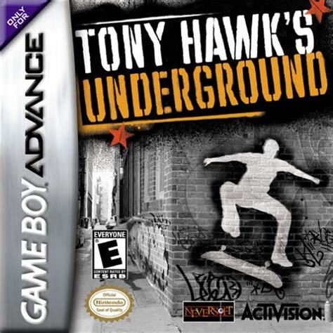 tony hawk game boy advance