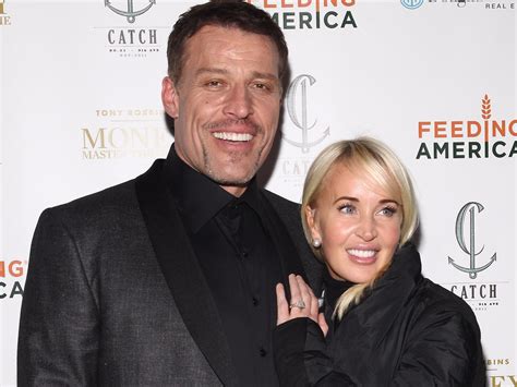 tony robbins age wife