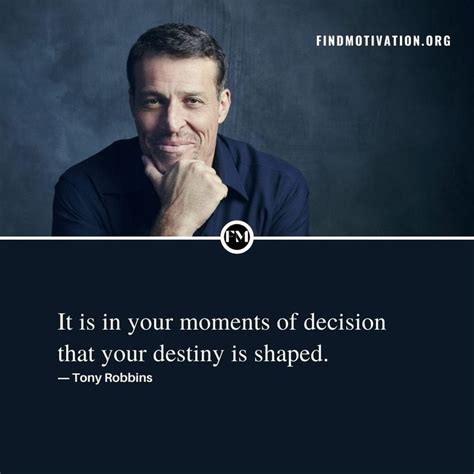 tony robbins quotes about decisions