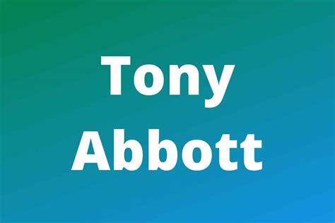 Australian PM Tony Abbott labelled 