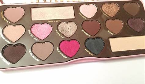 Too Faced Chocolate Bon Bons Eyeshadow Palette Review