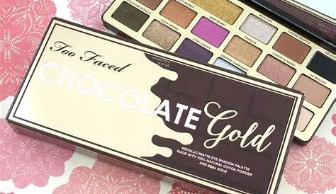 REVIEW & swatches Too Faced Chocolate Gold Palette