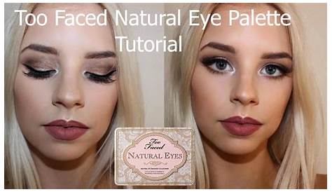Neutral Bon Bon Natural eye makeup tutorial, Too faced