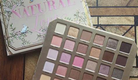 The New Too Faced Natural Love Palette Makeup and Beauty