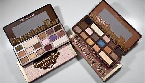 Too Faced Semi Sweet Chocolate Bar Eyeshadow Palette WARPAINT And Unicorns And