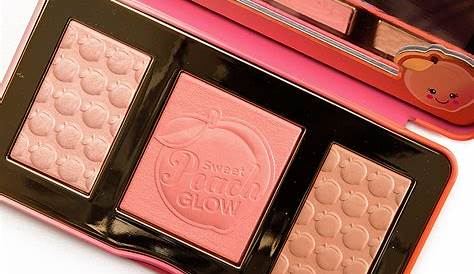 Too Faced Sweet Peach Glow Peach Infused Highlighting Palette