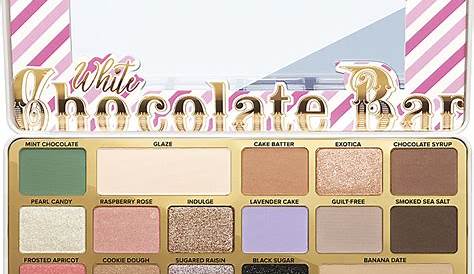 Too Faced White Chocolate Bar Palette 2017 Eyeshadow Beauty