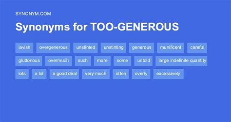 Too Much Art Synonyms