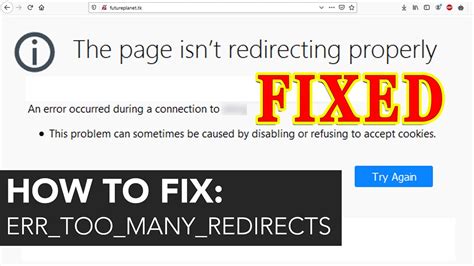 Cara Mengatasi ERR_TOO_MANY_REDIRECTS dengan Mudah