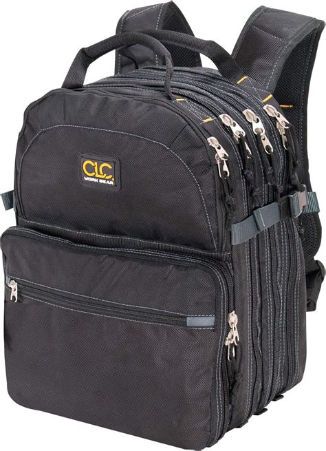 Galleon Backpack, Electrician Tool Bag, Tradesman Pro Organizer, 25 Pockets, Laptop