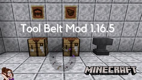 Tool Belt Mod Minecraft Pe