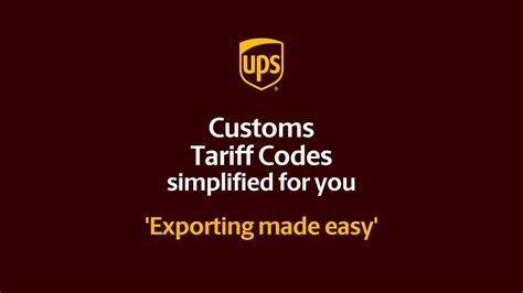 Tool Box Empty Tariff Code