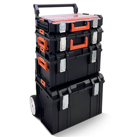 Tool Box On Wheels Set