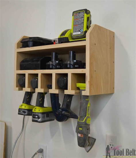 tool charging station plans