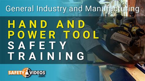 Tool Safety Training