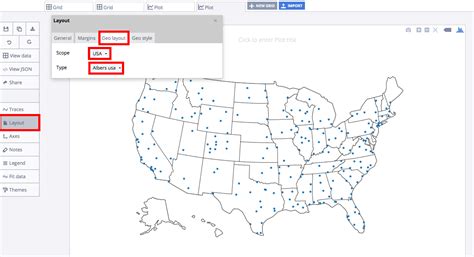 tool to plot points on a map