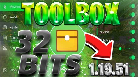 Toolbox 32 Bit Minecraft 1.19.51
