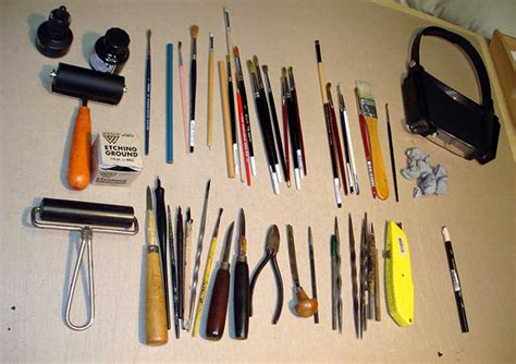 Tools For Etching
