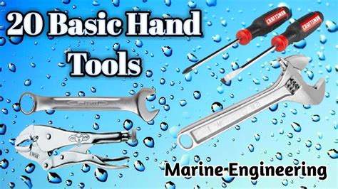 Tools Of Marine Engineering
