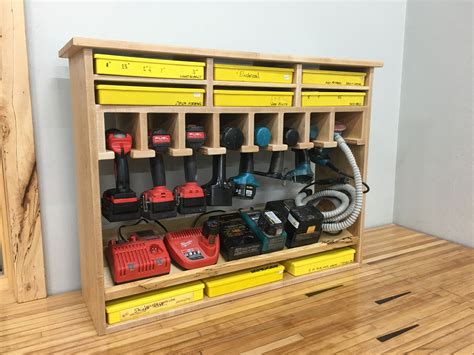 Tools On Shelves