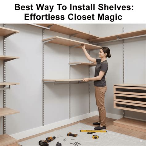 Tools To Install Shelving