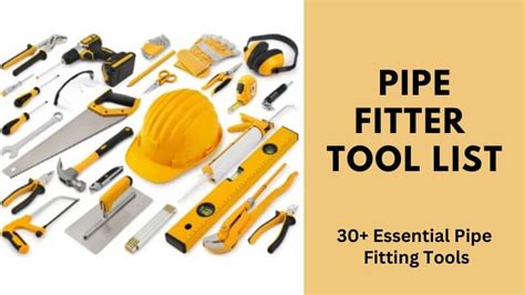 Tools Used For Pipe Fitting