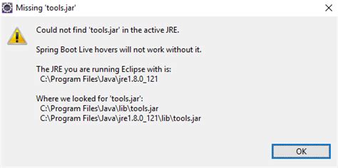 Tools.jar Is Missing