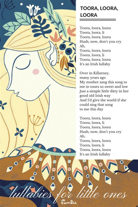 Irish Music, Song and Ballad Lyrics for Too A Loo Ra Loo Ral