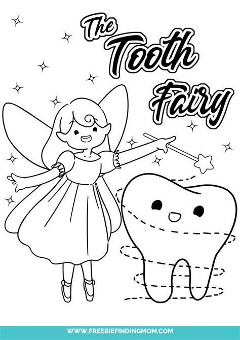 Photos Bild Galeria TOOTH FAIRY COLORING PAGES