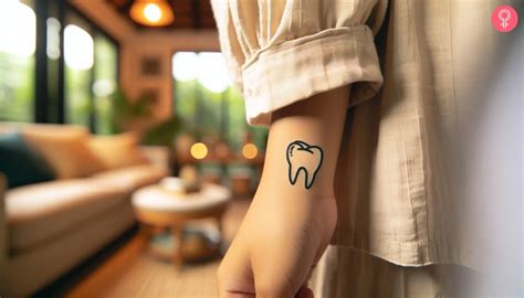 Tooth Tattoo Design