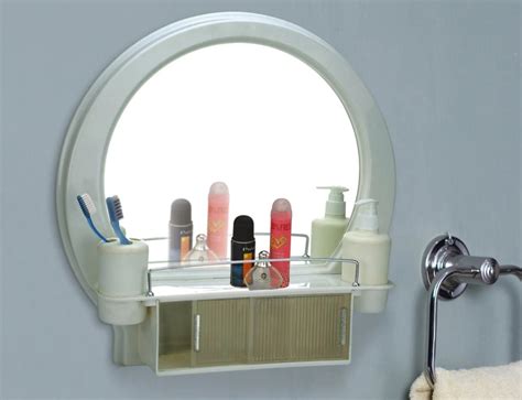 Toothbrush Holder On Mirror