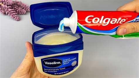 Toothpaste Plus Vaseline