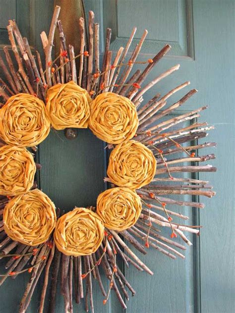 Top 38 Amazing DIY Fall Wreath Ideas with Full Tutorials Amazing DIY