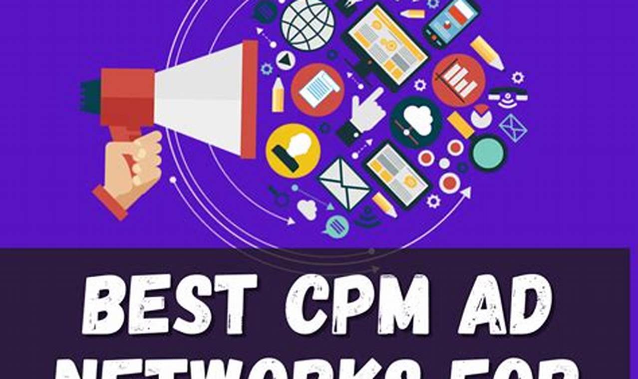 top cpm publisher networks