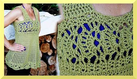 Pattern I Crochet Top LEAH - Etsy France | Crochet bikini top pattern