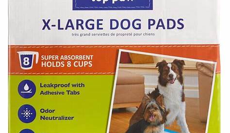 Top Paw Dog Extra Large Pads for Puppy Training, Indoor Dogs or