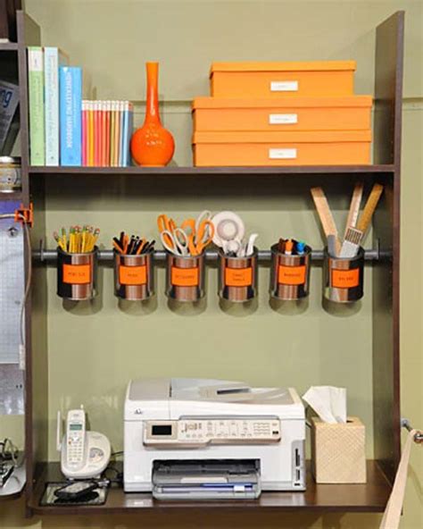 Organize Your Office With These Tips Tricks and Hacks Work space