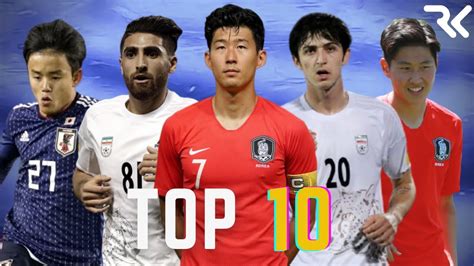 top 10 asian national football team