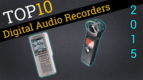 Top 10 Audio Recorders