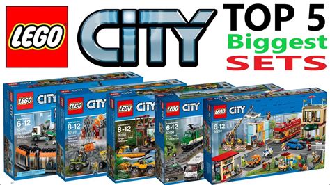 top 10 biggest lego city sets