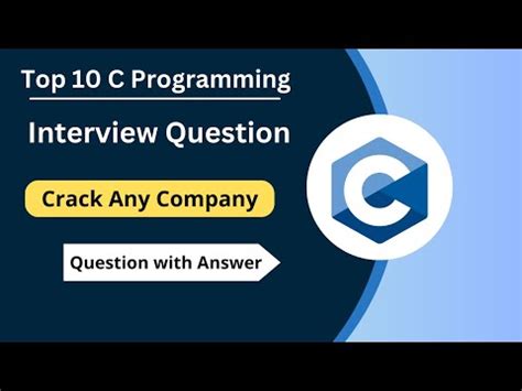 top 10 c programming interview questions