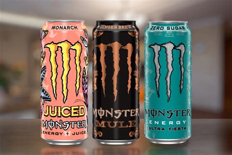 top 10 monster flavors