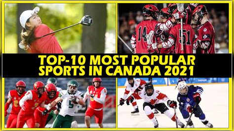 top 10 most popular sports in canada