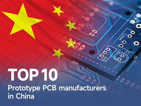 top 10 pcb manufacturers in china