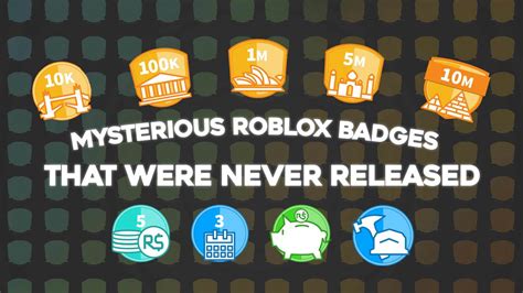 top 10 rarest badge in roblox